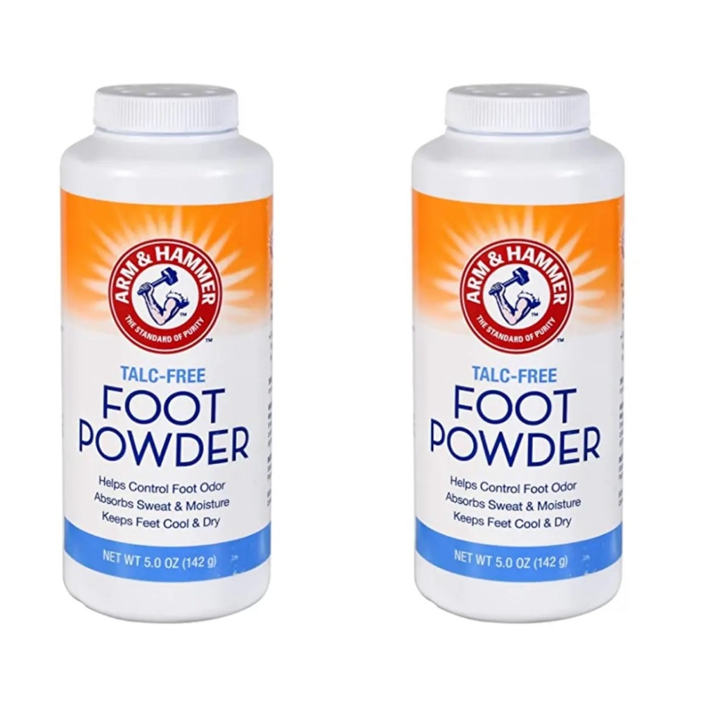 Arm & Hammer 2 Talc-Free Foot Powders 5.0oz Each